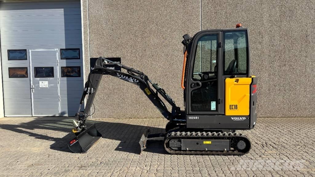 Volvo EC 18 Electric Mini ekskavatori < 7 t
