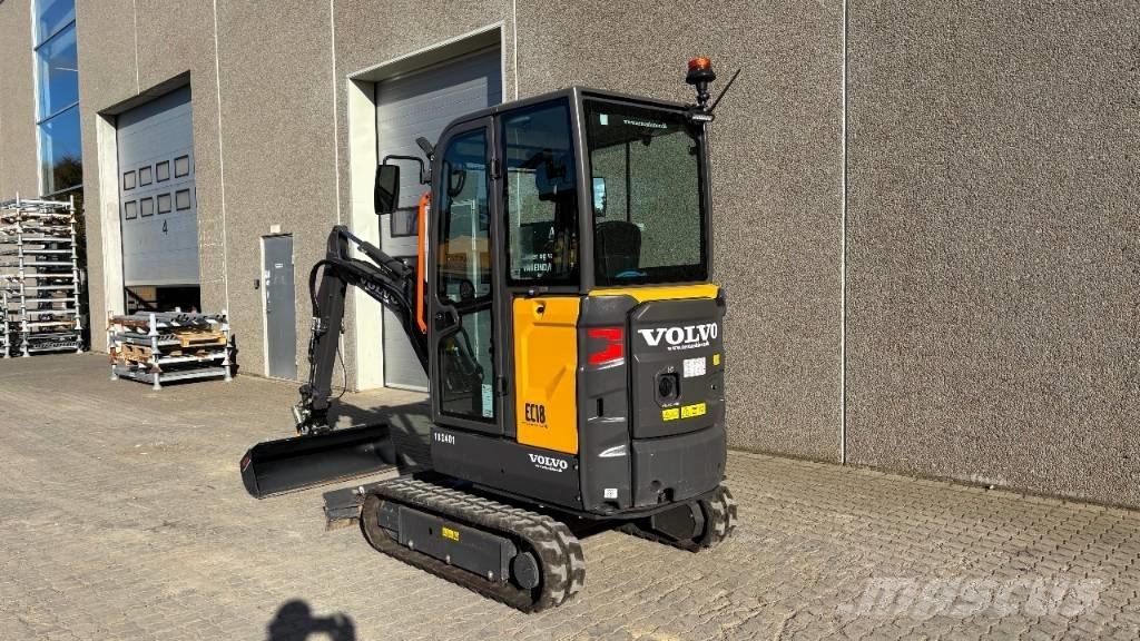 Volvo EC 18 Electric Mini ekskavatori < 7 t