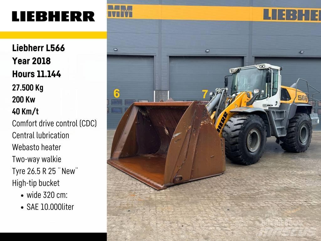 Liebherr L 566 Iekrāvēji uz riteņiem