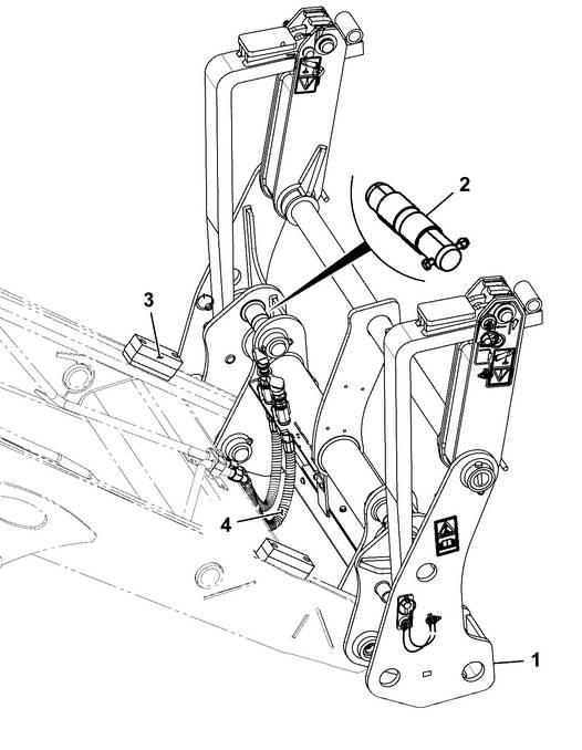 JCB 4 CX Ātrie savienotāji