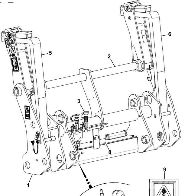 JCB 4 CX Ātrie savienotāji