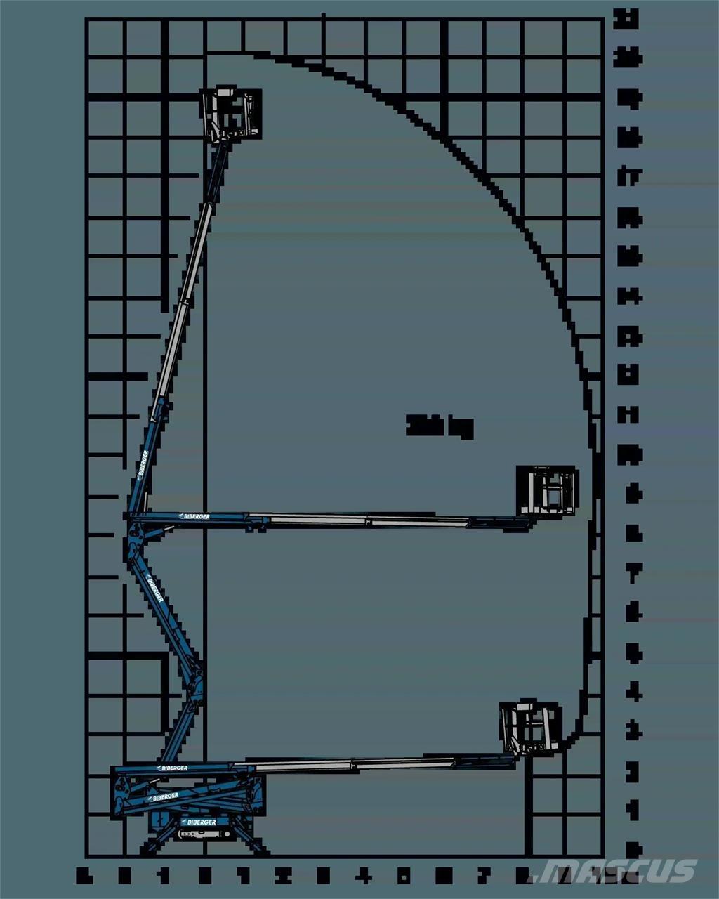 JLG X20J+ Šķerveida pacēlāji