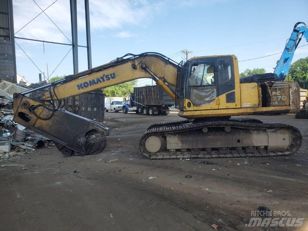 Komatsu PC270LC-8 Kāpurķēžu ekskavatori