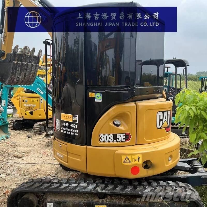 CAT 303.5 E Kāpurķēžu ekskavatori