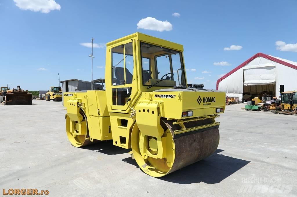 Bomag BW 164 AD Divvalču grunts veltņi