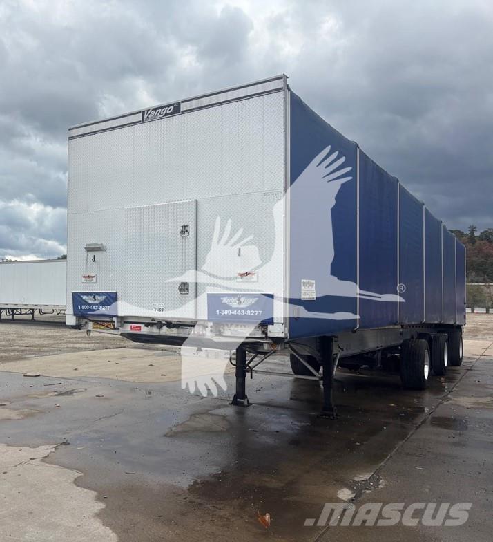 MAC TRAILER MFG Tents puspiekabes