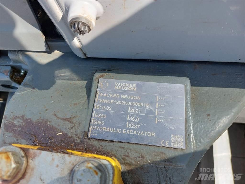 Wacker Neuson EZ50 Kāpurķēžu ekskavatori