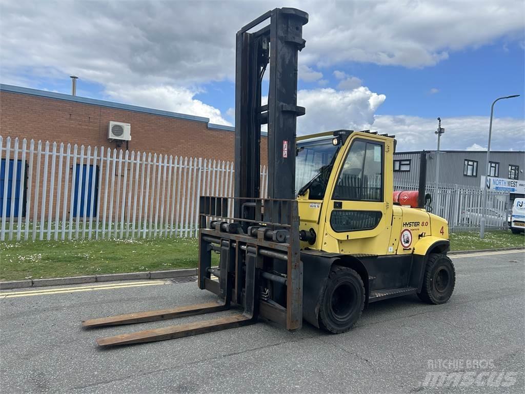 Hyster H8.0FT9 LPG tehnika