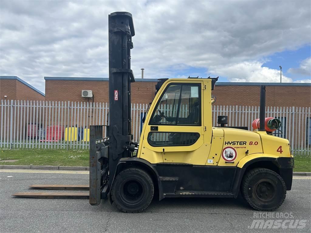 Hyster H8.0FT9 LPG tehnika