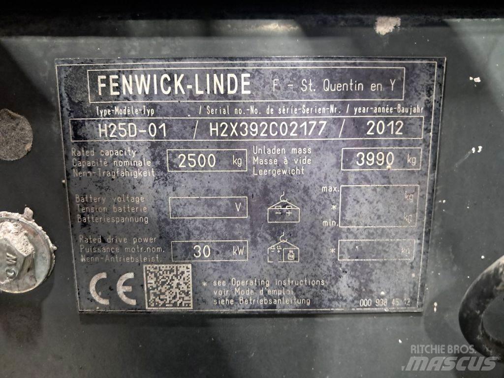 Linde H25D-01 Tehnika ar dīzeļa dzinēju