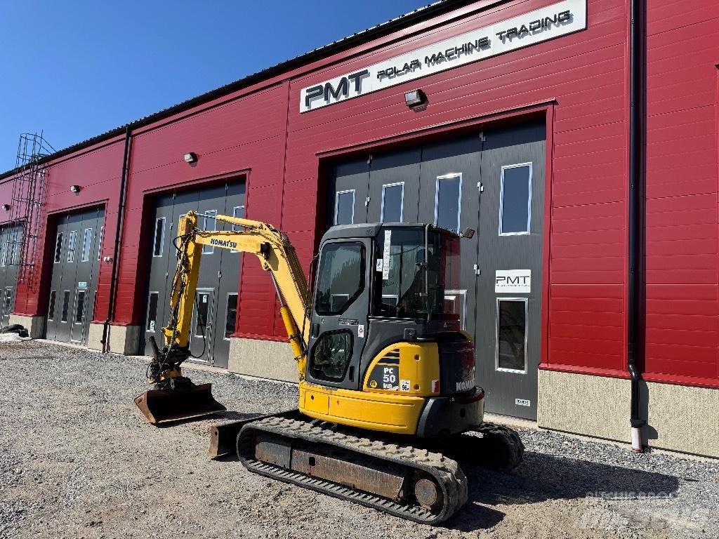 Komatsu PC 50 Mini ekskavatori < 7 t