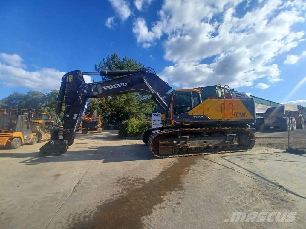 Volvo EC750EL Kāpurķēžu ekskavatori