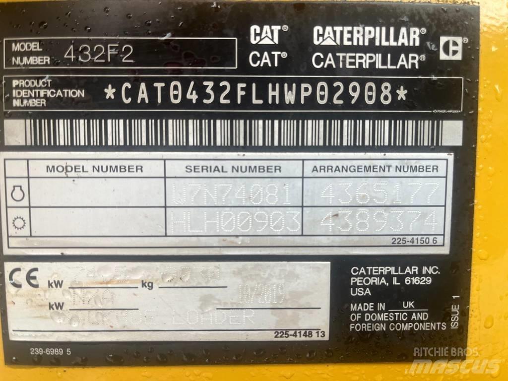 CAT 432 F2 Ekskavatori-iekrāvēji