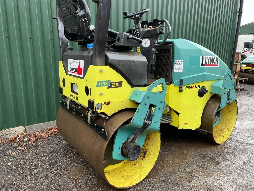 Ammann ARX 26 Divvalču grunts veltņi