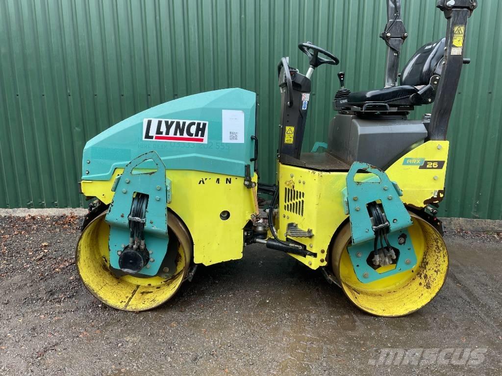 Ammann ARX 26 Divvalču grunts veltņi