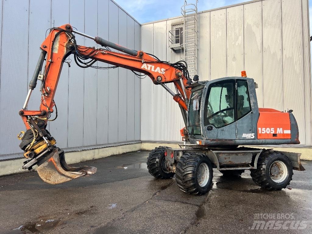 Atlas 1505 M Ekskavatori uz riteņiem
