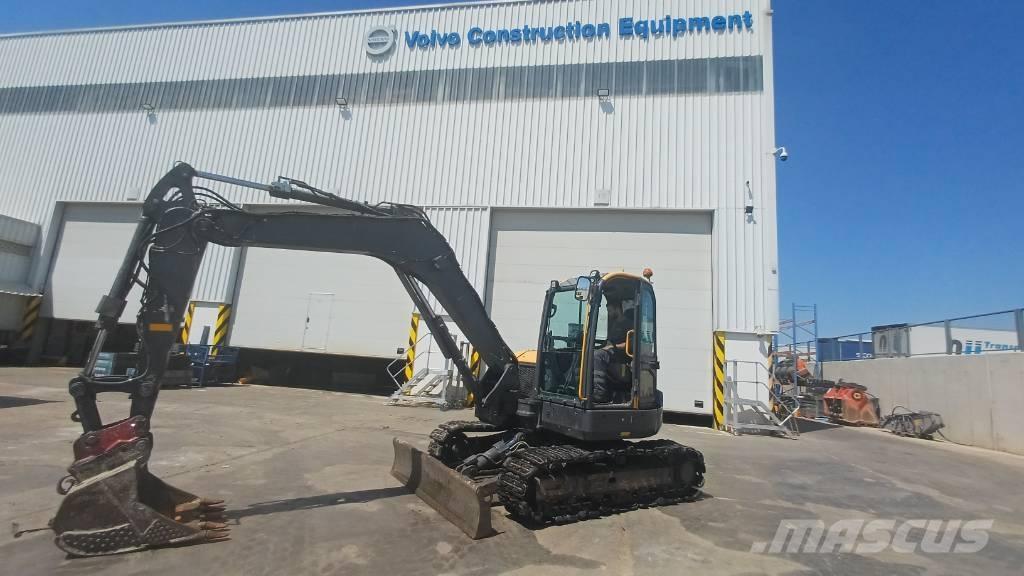 Volvo ECR 88 D Kāpurķēžu ekskavatori