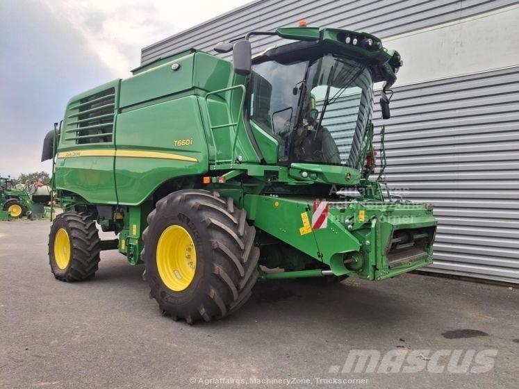 John Deere T 660 i Ražas novākšanas kombaini