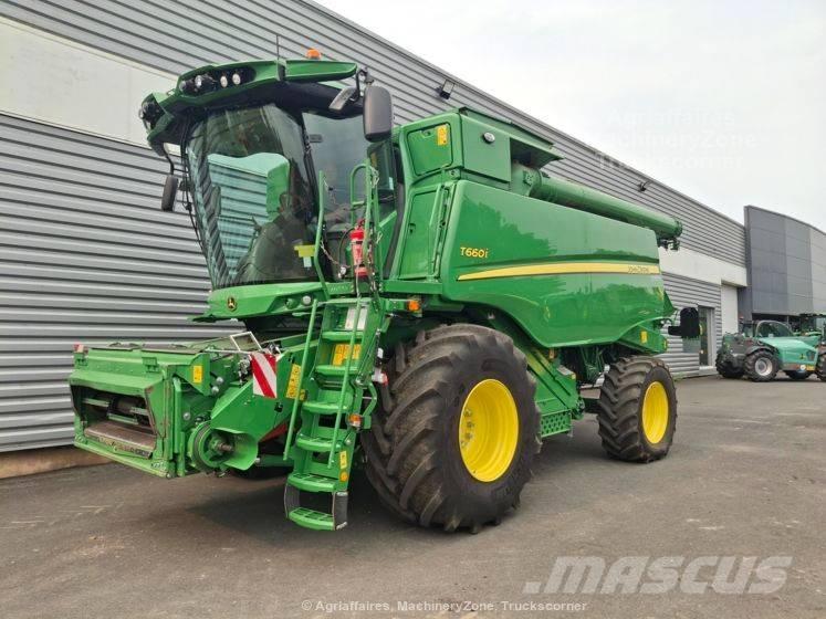 John Deere T 660 i Ražas novākšanas kombaini
