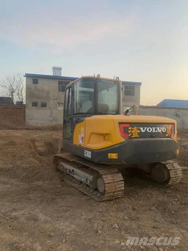 Volvo EC80D Vidēja lieluma ekskavatori 7 t - 12 t