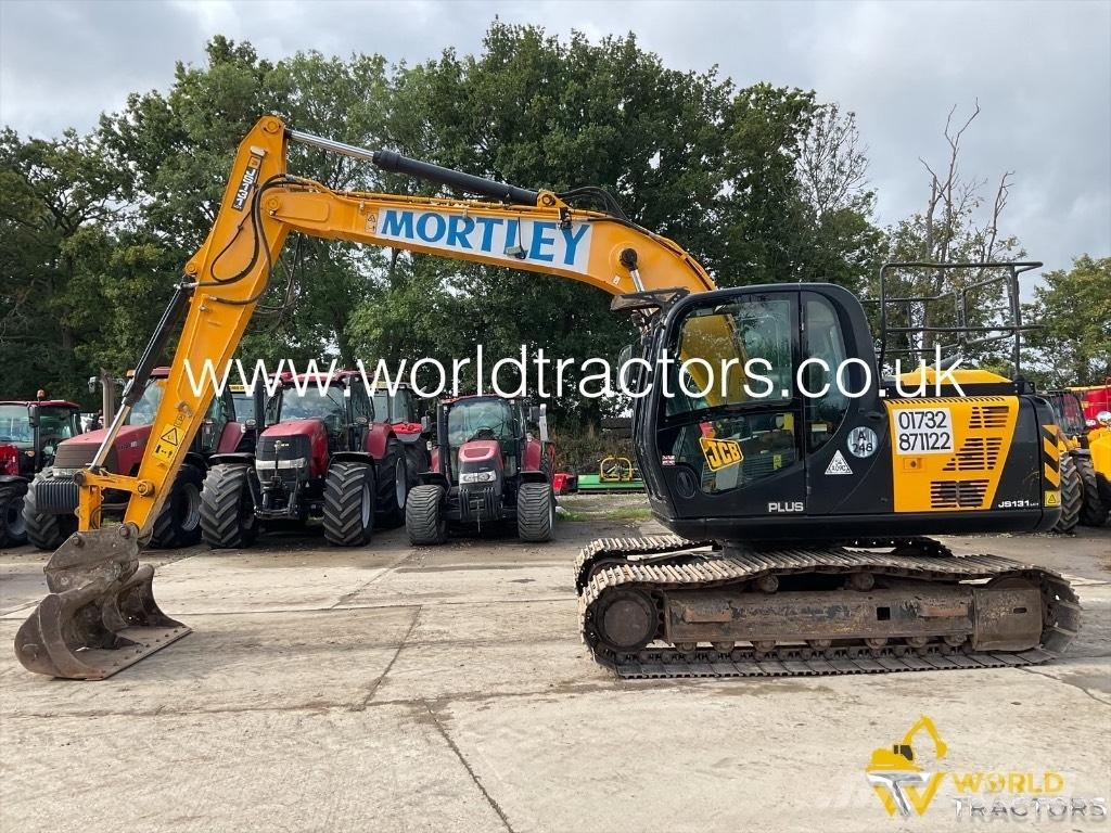 JCB JS 131+ Kāpurķēžu ekskavatori