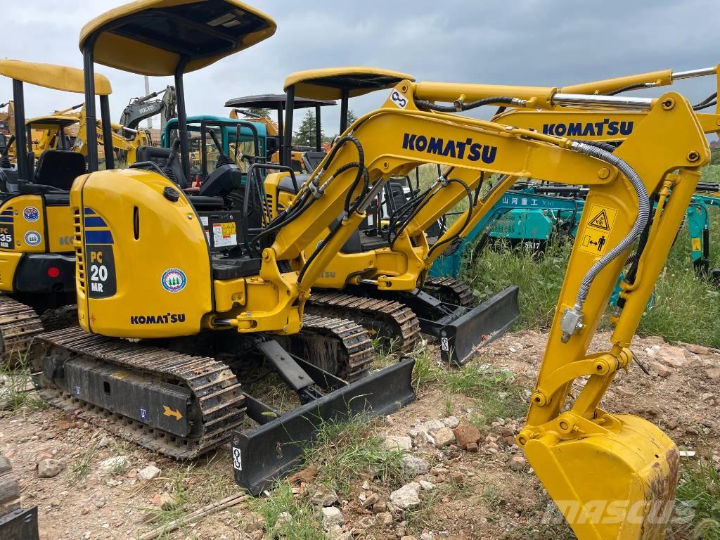 Komatsu PC 20 Kāpurķēžu ekskavatori