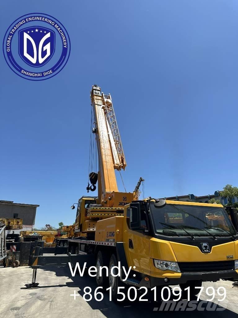 XCMG QY 75KC Celtņi nelīdzenām virsmām