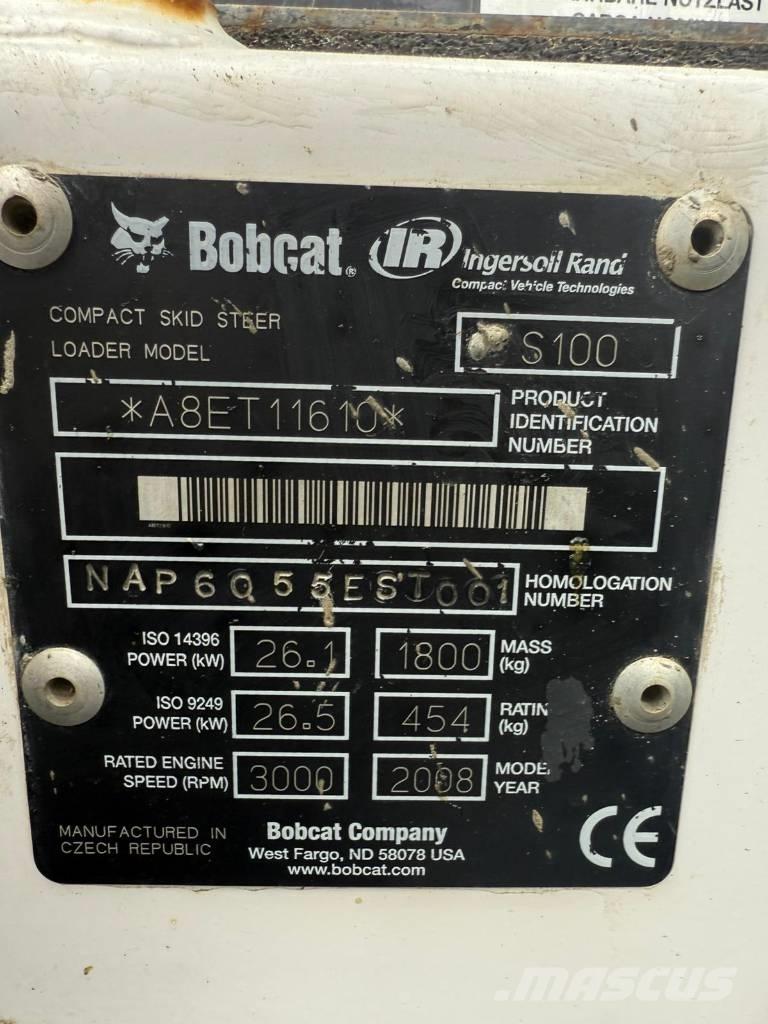 Bobcat S 100 Lietoti riteņu kompaktiekrāvēji