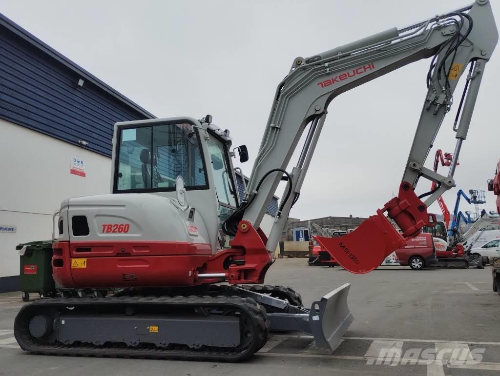 Takeuchi TB 260 Mini ekskavatori < 7 t