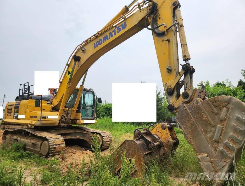 Komatsu PC 360 LC Kāpurķēžu ekskavatori