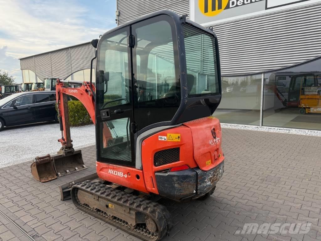 Kubota KX 018-4 Mini ekskavatori < 7 t