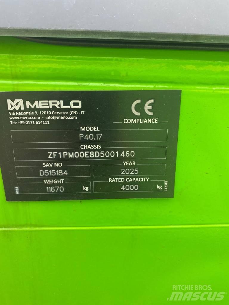 Merlo P 40.17 Teleskopiskie manipulatori