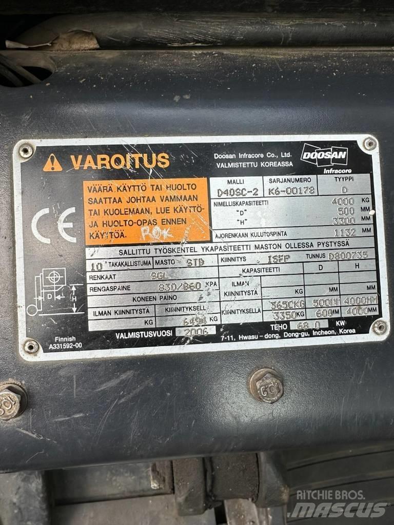 Daewoo D40SC-2 Tehnika ar dīzeļa dzinēju