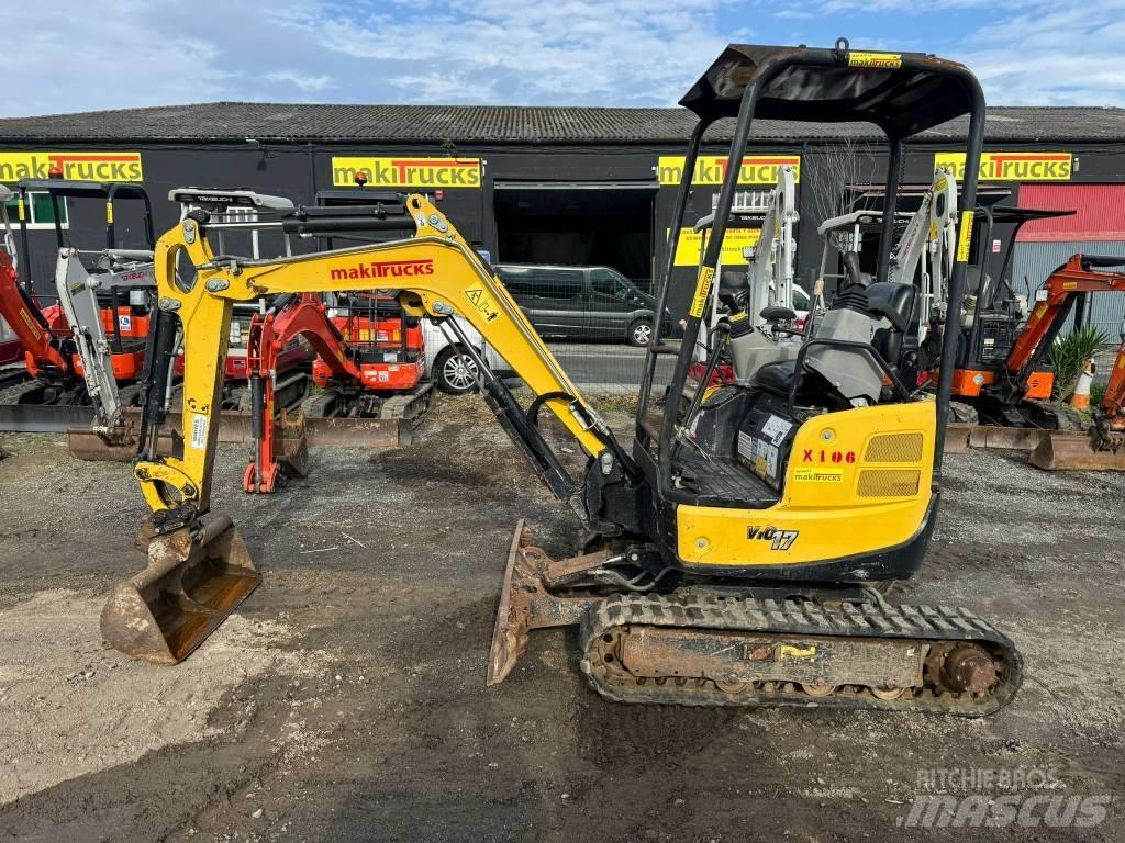 Yanmar Vio 17 Mini ekskavatori < 7 t
