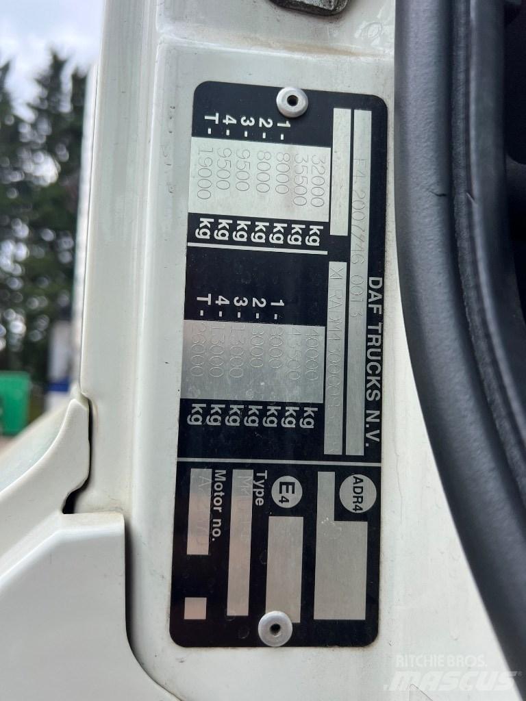 DAF CF 460 Smagās mašīnas ar celtni