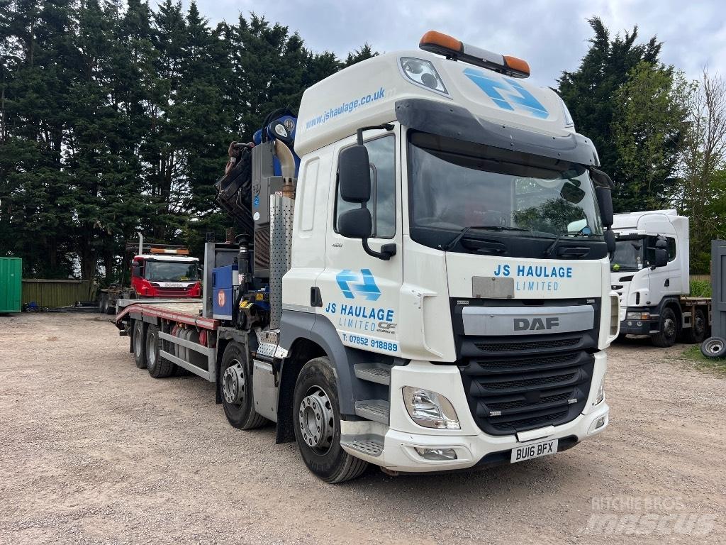 DAF CF 460 Smagās mašīnas ar celtni