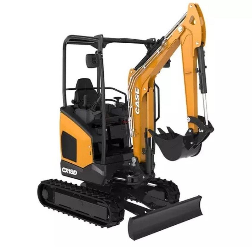 CASE CX 18 D Mini ekskavatori < 7 t
