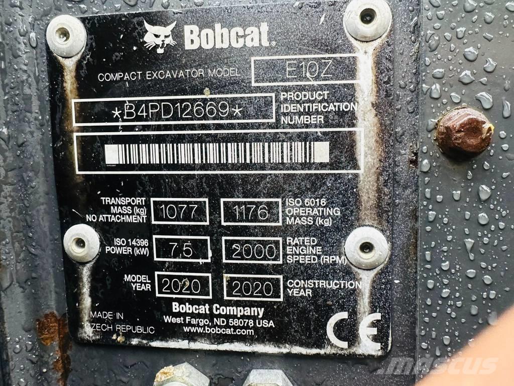 Bobcat E 10z Mini ekskavatori < 7 t