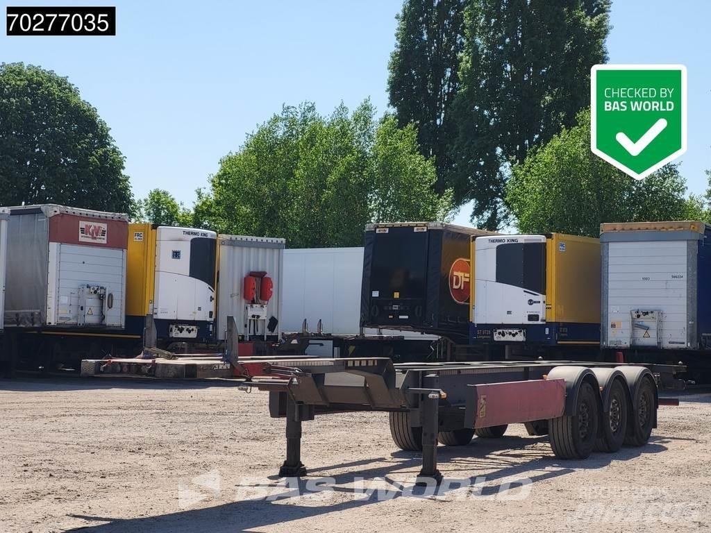 Van Hool 3 axles Konteinertreileri