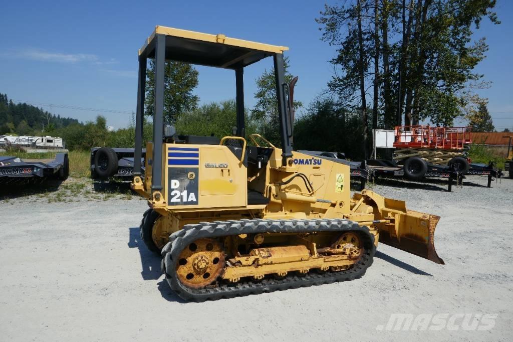 Komatsu D 21 A-8 Kāpurķēžu buldozeri