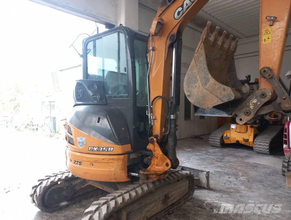 CASE CX 35 B ZTS Mini ekskavatori < 7 t