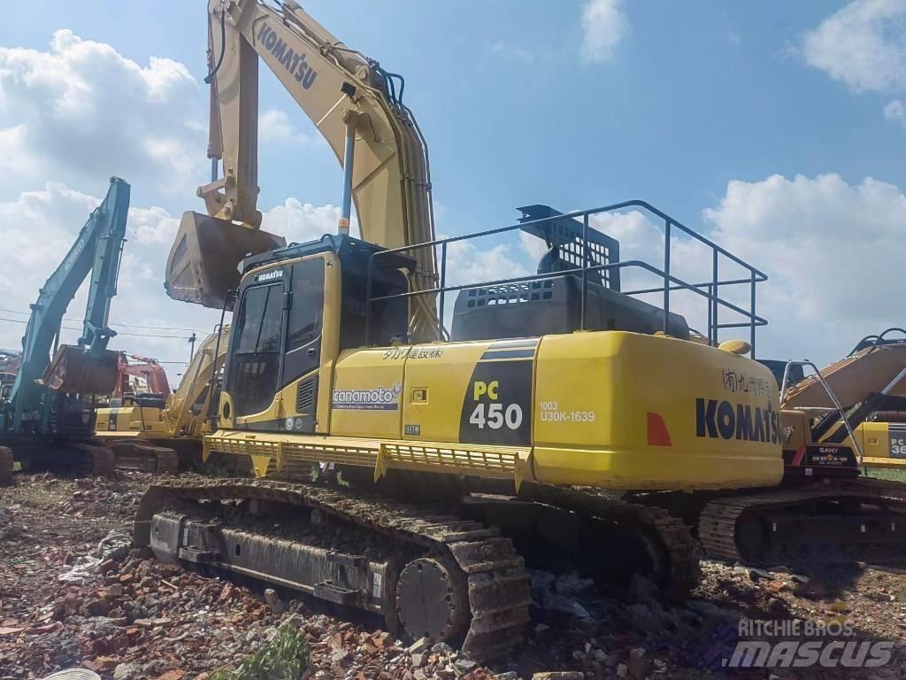Komatsu PC450-8 Kāpurķēžu ekskavatori