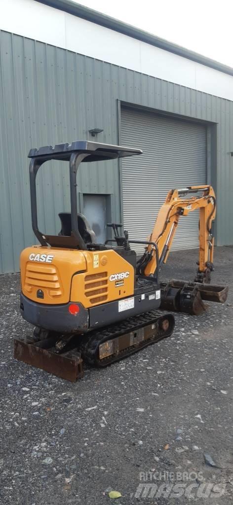 CASE CX18C CANOPY Mini ekskavatori < 7 t