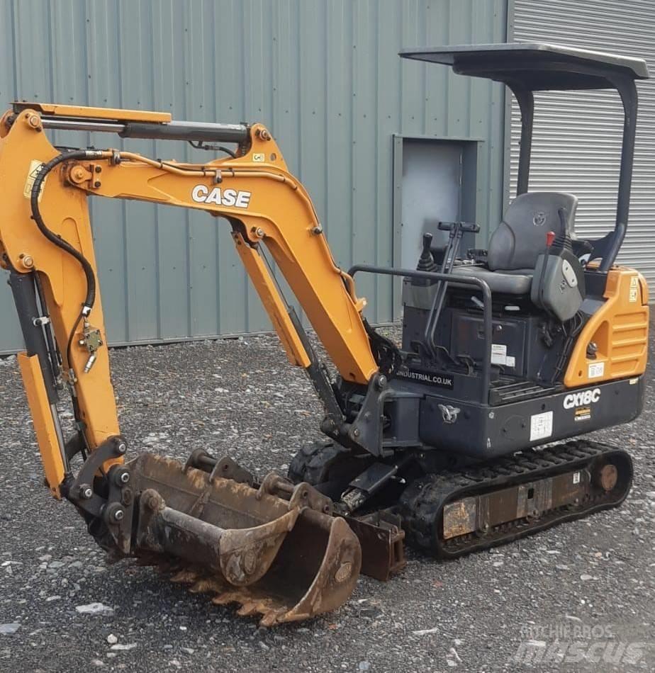 CASE CX18C CANOPY Mini ekskavatori < 7 t