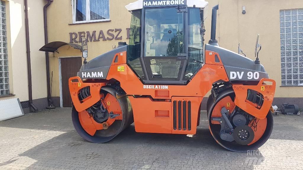 Hamm DV 90 VO Divvalču grunts veltņi