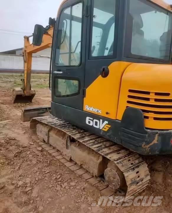 Hyundai 60vs Kāpurķēžu ekskavatori