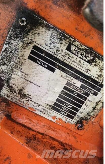 Hamm HD 120 Divvalču grunts veltņi