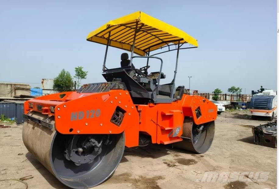 Hamm HD 120 Divvalču grunts veltņi