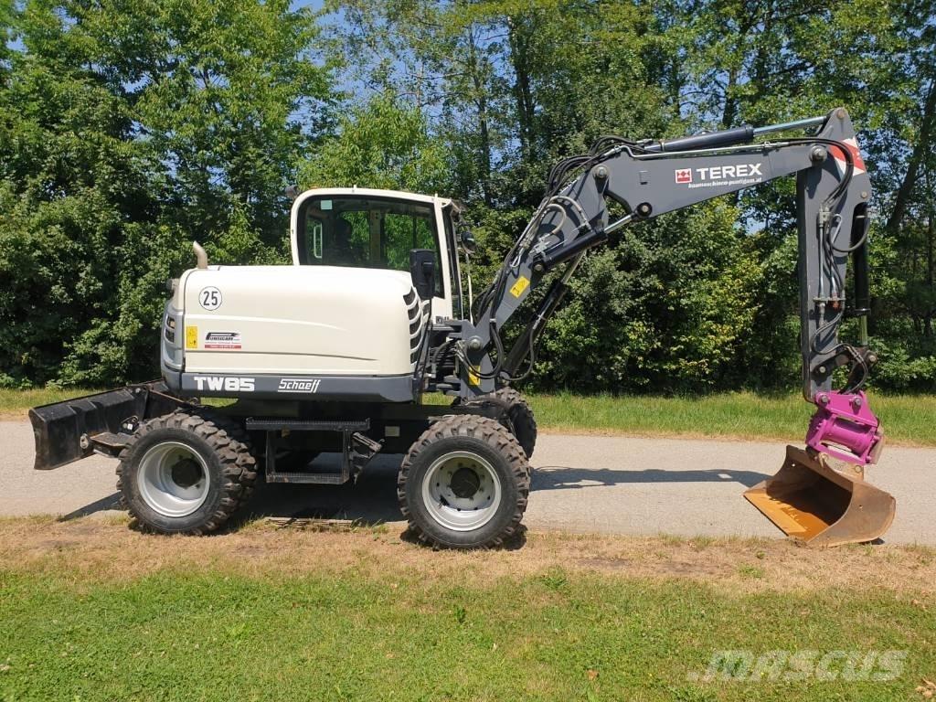 Terex TW 85 Ekskavatori uz riteņiem