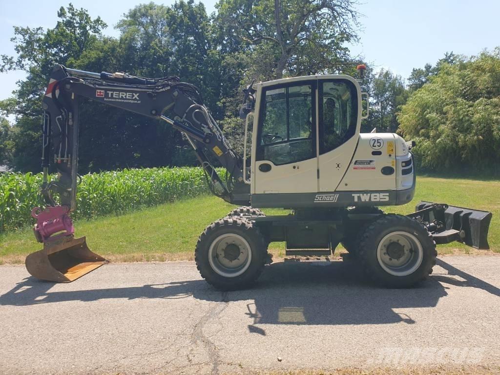Terex TW 85 Ekskavatori uz riteņiem